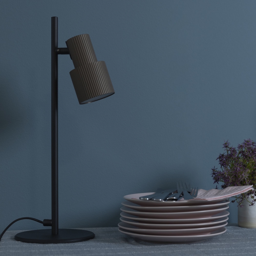 Brilliant - Tafellamp CADIZ 1xGU10/10W/230V brons