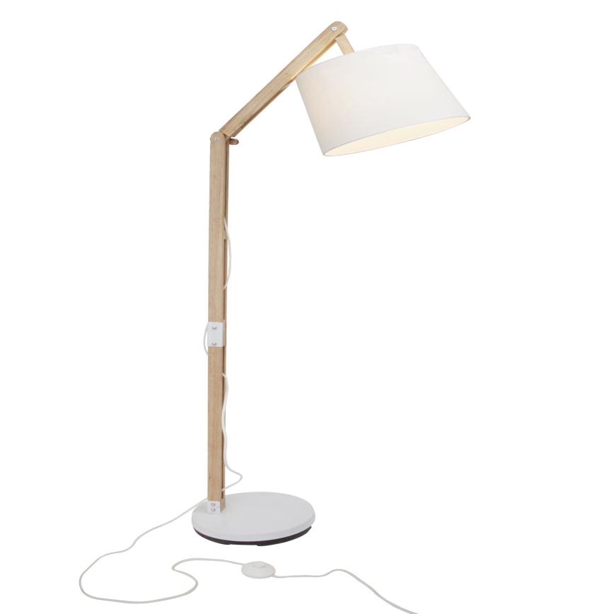 Brilliant - Tafellamp CARLYN 1x E27/60W/230V beige/wit