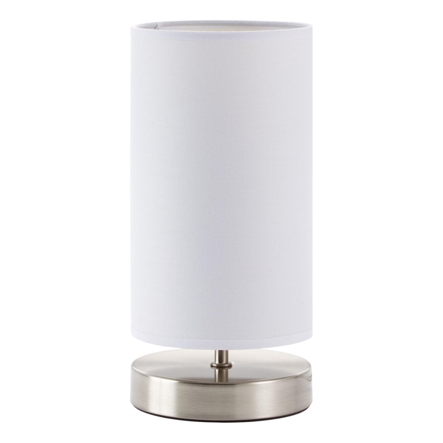 Brilliant - Tafellamp CLARIE 1xE14/40W/230V mat chroom/wit