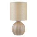 Brilliant - Tafellamp DUNE 1xE14/20W/230V beige