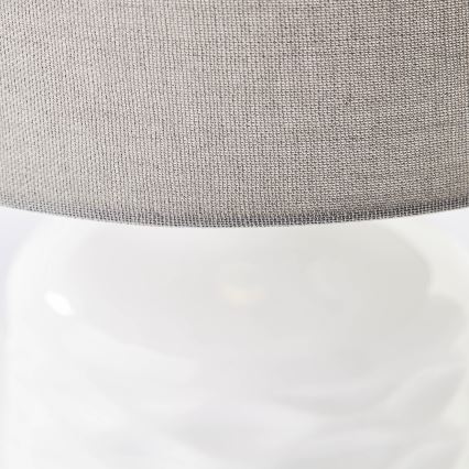 Brilliant - Tafellamp ILYSA 1xE14/40W/230V wit/grijs