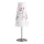 Brilliant - Tafellamp ISI 1xE14/40W/230V wit/roze/glanzend chroom