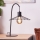 Brilliant - Tafellamp LEIKA 1xE27/52W/230V zwart