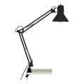 Brilliant - Tafellamp met klem HOBBY 1xE27/40W/230V zwart