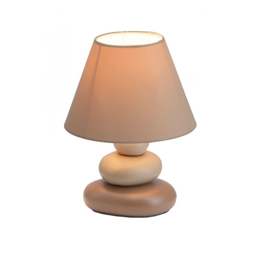 Brilliant - Tafellamp PAOLO 1xE14/40W/230V keramiek/beige