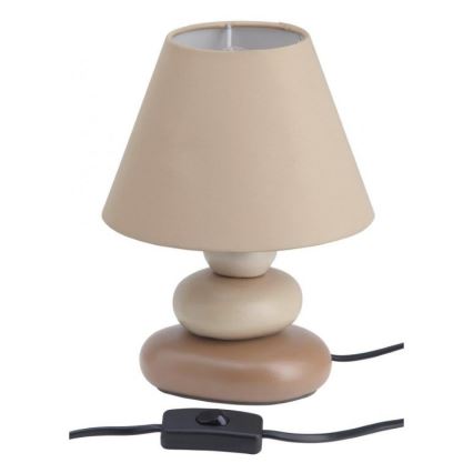 Brilliant - Tafellamp PAOLO 1xE14/40W/230V keramiek/beige