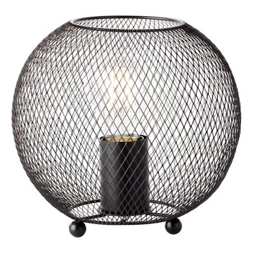 Brilliant - Tafellamp SOCO 1xE27/60W/230V zwart