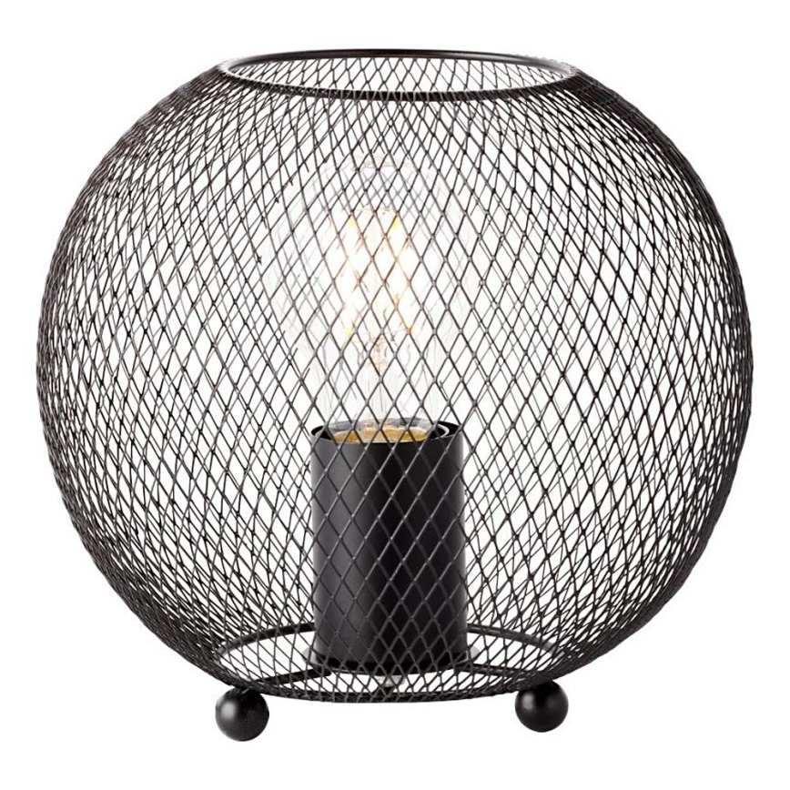 Brilliant - Tafellamp SOCO 1xE27/60W/230V zwart