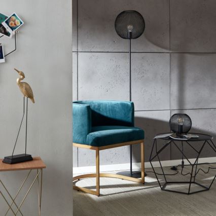 Brilliant - Tafellamp SOCO 1xE27/60W/230V zwart