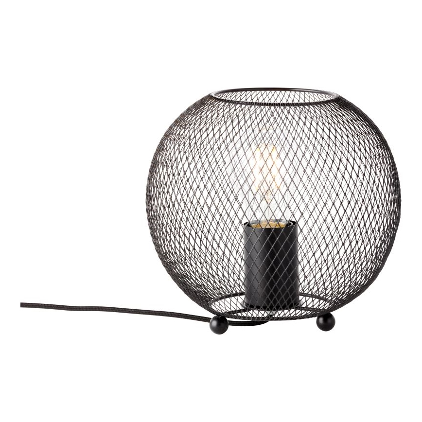 Brilliant - Tafellamp SOCO 1xE27/60W/230V zwart