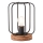 Brilliant - Tafellamp TOSH 1xE27/40W/230V van populierenhout