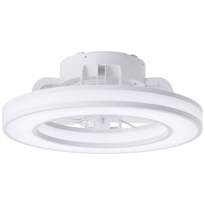 Brilliant - Ventilateur de plafond RGBW à intensité variable MONDELLO LED/26W/230V 2700-6500K d. 41,5 cm blanc + Télécommande