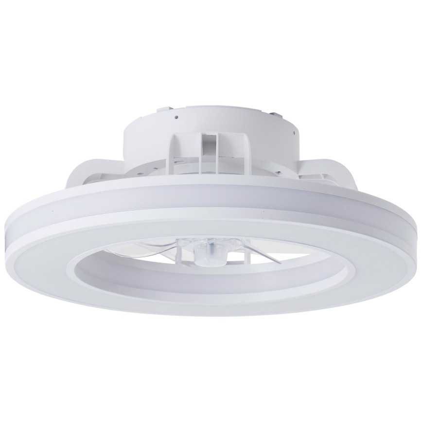 Brilliant - Ventilateur de plafond RGBW à intensité variable MONDELLO LED/26W/230V 2700-6500K d. 41,5 cm blanc + Télécommande