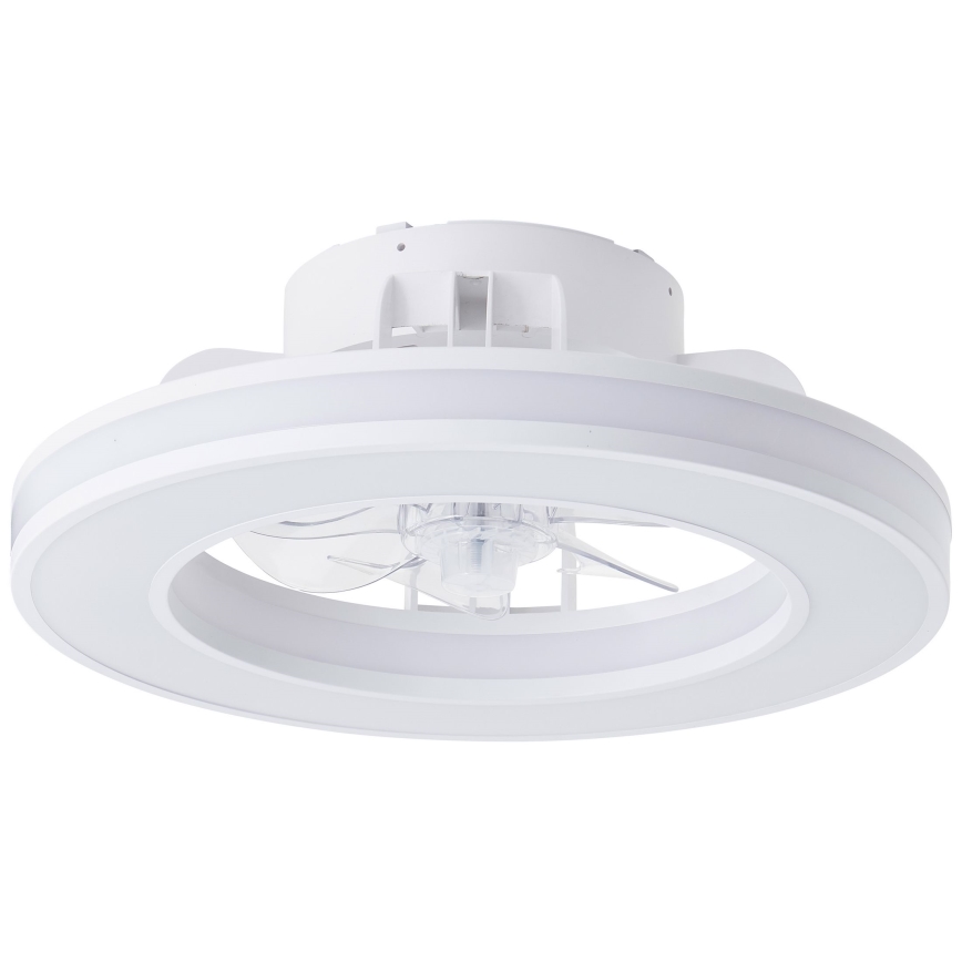 Brilliant - Ventilateur de plafond RGBW à intensité variable MONDELLO LED/26W/230V 2700-6500K d. 41,5 cm blanc + Télécommande