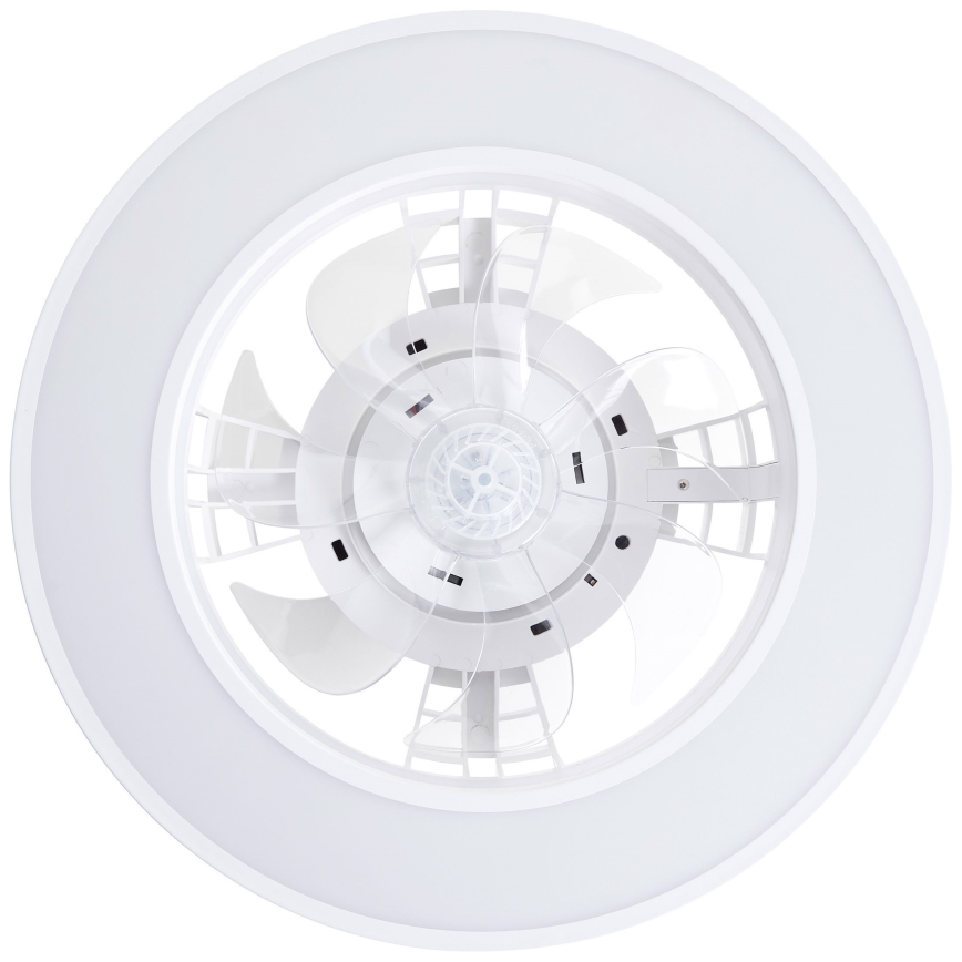 Brilliant - Ventilateur de plafond RGBW à intensité variable MONDELLO LED/26W/230V 2700-6500K d. 41,5 cm blanc + Télécommande