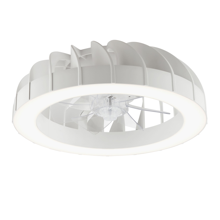 Brilliant - Ventilateur de plafond dimmable LED RGBW avec lumière FANORA LED/30W/230V 2700-6500K Ø 46 cm blanc + télécommande