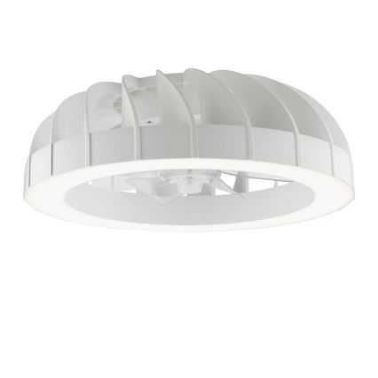 Brilliant - Ventilateur de plafond dimmable LED RGBW avec lumière FANORA LED/30W/230V 2700-6500K Ø 46 cm blanc + télécommande