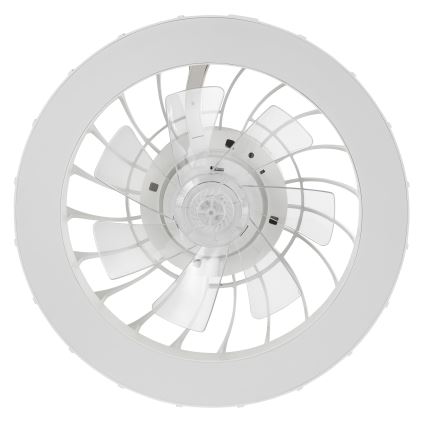 Brilliant - Ventilateur de plafond dimmable LED RGBW avec lumière FANORA LED/30W/230V 2700-6500K Ø 46 cm blanc + télécommande