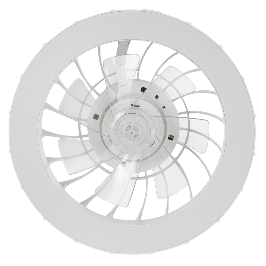 Brilliant - Ventilateur de plafond dimmable LED RGBW avec lumière FANORA LED/30W/230V 2700-6500K Ø 46 cm blanc + télécommande