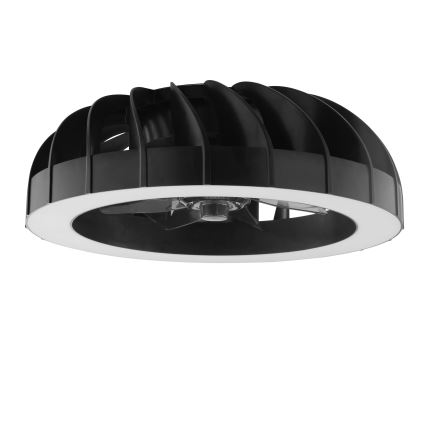 Brilliant - Ventilateur de plafond dimmable LED RGBW avec lumière FANORA LED/30W/230V 2700-6500K Ø 46 cm noir + télécommande