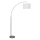 Brilliant - Vloerlamp CLARIE 1xE27/60W/230V mat chroom/wit