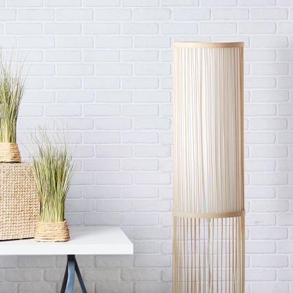 Brilliant - Vloerlamp NORI 1xE27/40W/230V bamboe