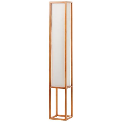 Brilliant - Vloerlamp SEASIDE 2xE27/40W/230V wit/bruin