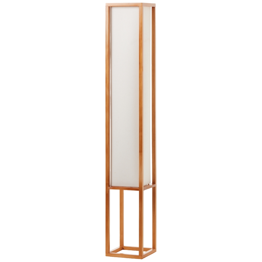 Brilliant - Vloerlamp SEASIDE 2xE27/40W/230V wit/bruin