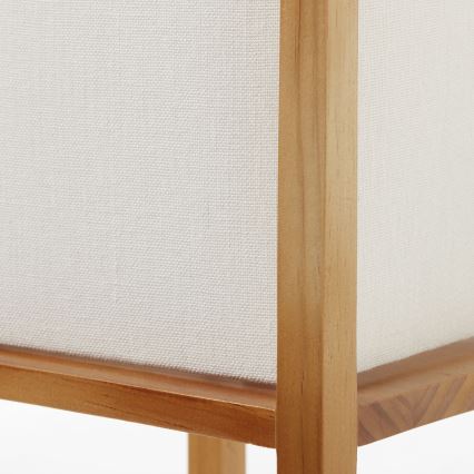 Brilliant - Vloerlamp SEASIDE 2xE27/40W/230V wit/bruin