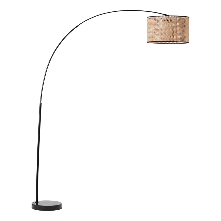 Brilliant - Vloerlamp WILEY 1xE27/60W/230V zwart/beige