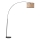 Brilliant - Vloerlamp WILEY 1xE27/60W/230V zwart/beige