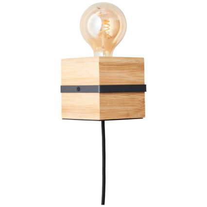 Brilliant - Wandlamp BENNY 1xE27/40W/230V bamboe