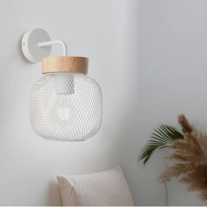 Brilliant - Wandlamp GIADA 1xE27/40W/230V wit