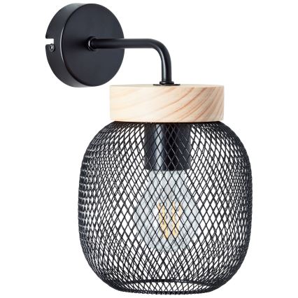 Brilliant - Wandlamp GIADA 1xE27/40W/230V zwart