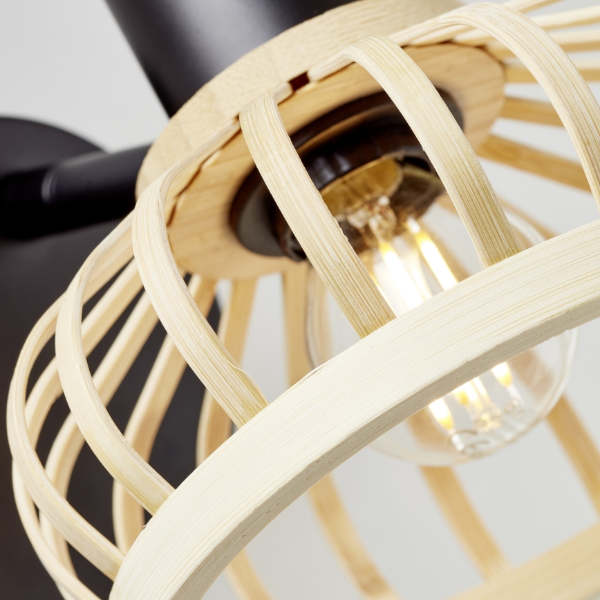 Brilliant - Wandlamp NORAH 1xE14/28W/230V bamboe