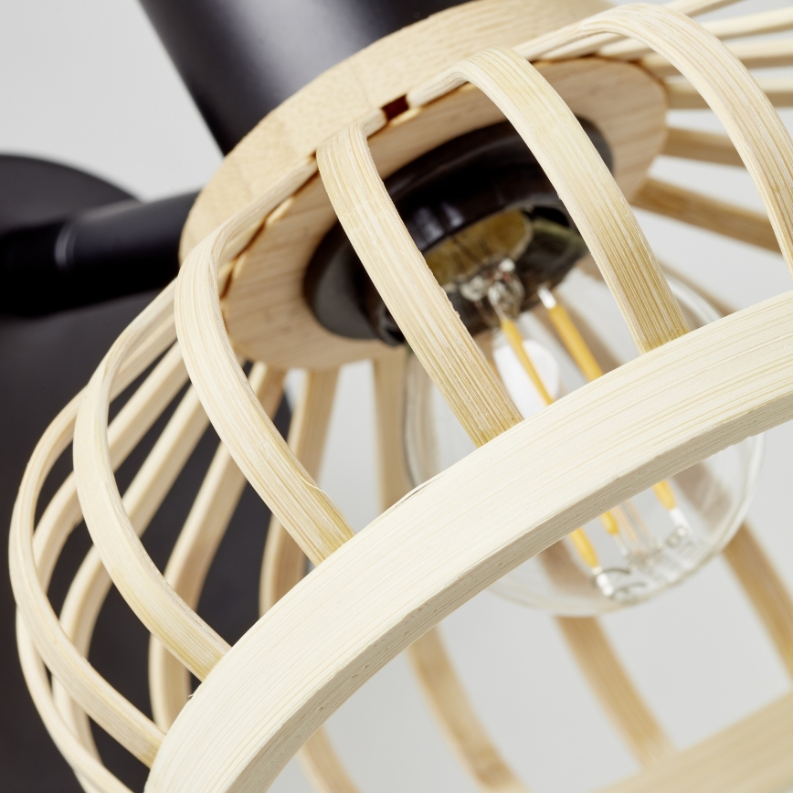 Brilliant - Wandlamp NORAH 1xE14/28W/230V bamboe