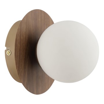 Brilliant - Wandlamp STUART 1xG9/10W/230V bruin
