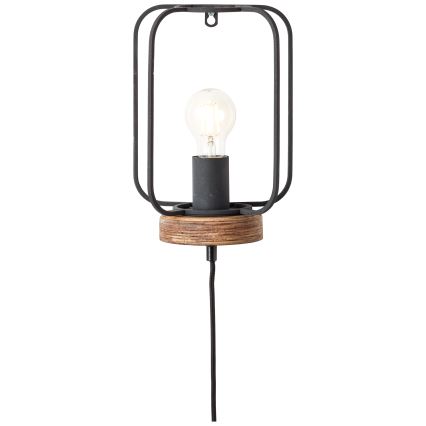 Brilliant - Wandlamp TOSH 1xE27/52W/230V populierenhout