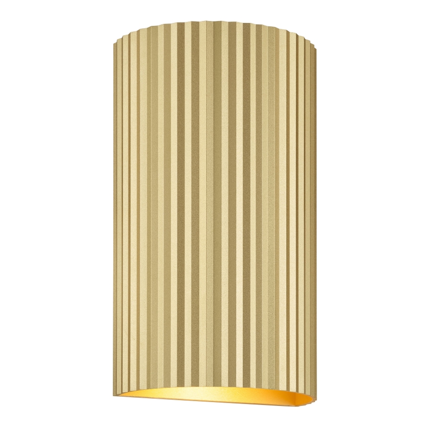 Brilliant - Wandlamp UNDULA 2xGU10/10W/230V goud