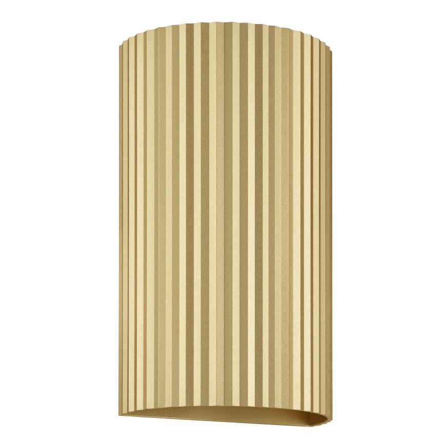 Brilliant - Wandlamp UNDULA 2xGU10/10W/230V goud