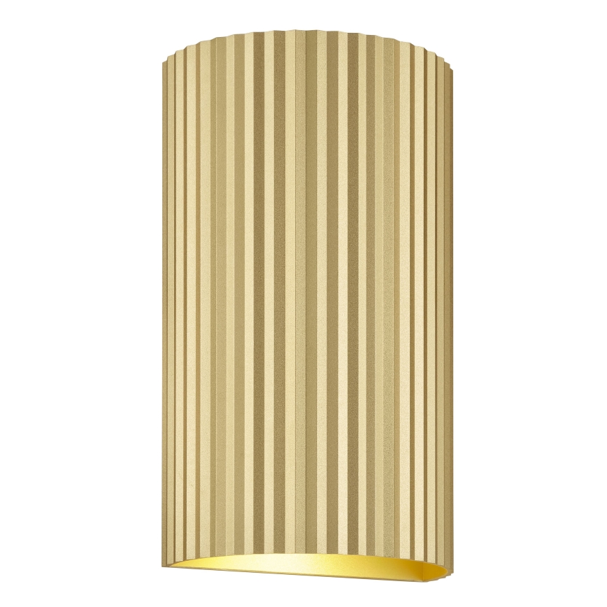 Brilliant - Wandlamp UNDULA 2xGU10/10W/230V goud