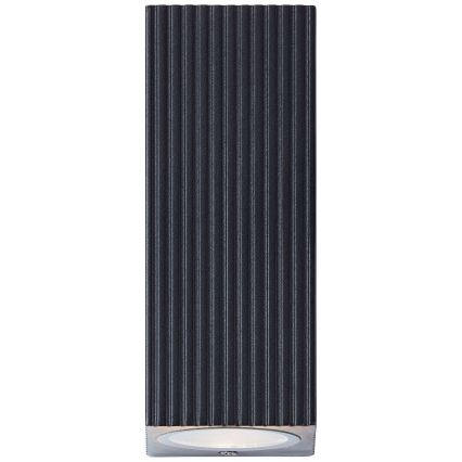 Brilliant - Wandlamp voor buiten JELANI 2xGU10/10W/230V IP44 zwart