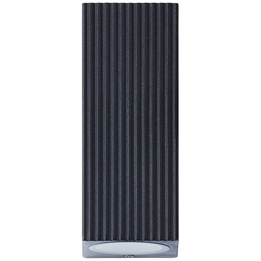 Brilliant - Wandlamp voor buiten JELANI 2xGU10/10W/230V IP44 zwart