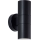Brilliant - Wandlamp voor buiten KEOLA 2xGU10/10W/230V IP44 zwart