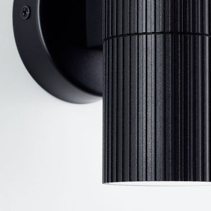 Brilliant - Wandlamp voor buiten KEOLA 2xGU10/10W/230V IP44 zwart