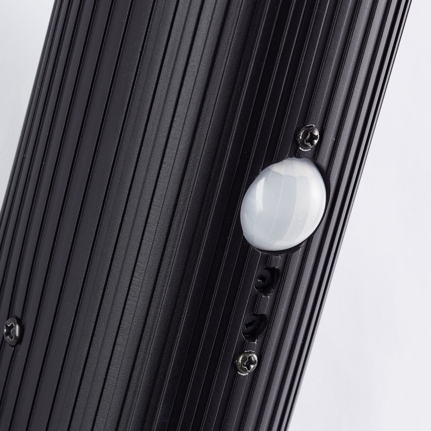 Brilliant - Wandlamp voor buiten met sensor KALEO 1xE27/10W/230V IP44 zwart