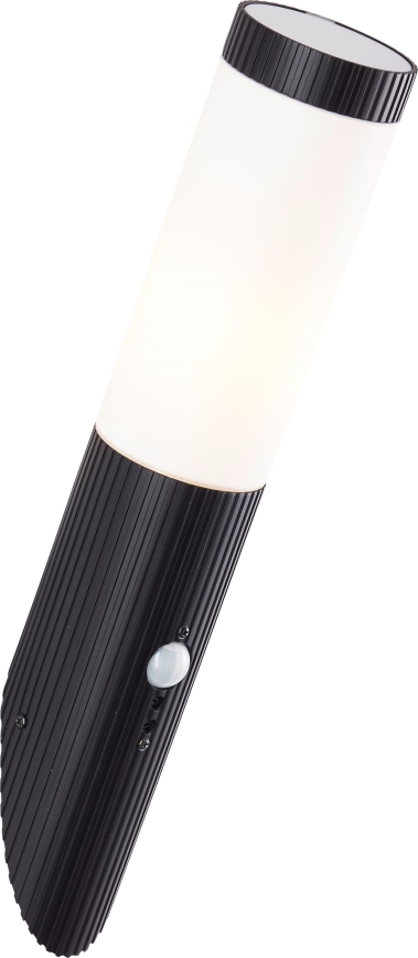 Brilliant - Wandlamp voor buiten met sensor KALEO 1xE27/10W/230V IP44 zwart