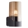 Brilliant - Wandlamp voor buiten MINOU 1xE27/10W/230V IP44 zwart/gerookt