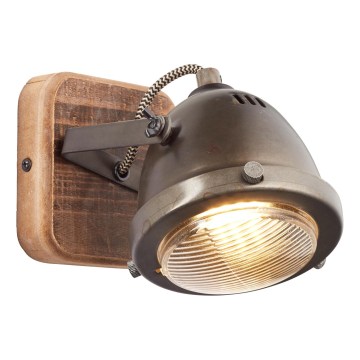 Brilliant - Wandspot CARMEN WOOD 1xGU10/5W/230V eucalyptus