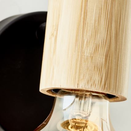 Brilliant - Wandspot KERRY 1xE27/40W/230V bamboe